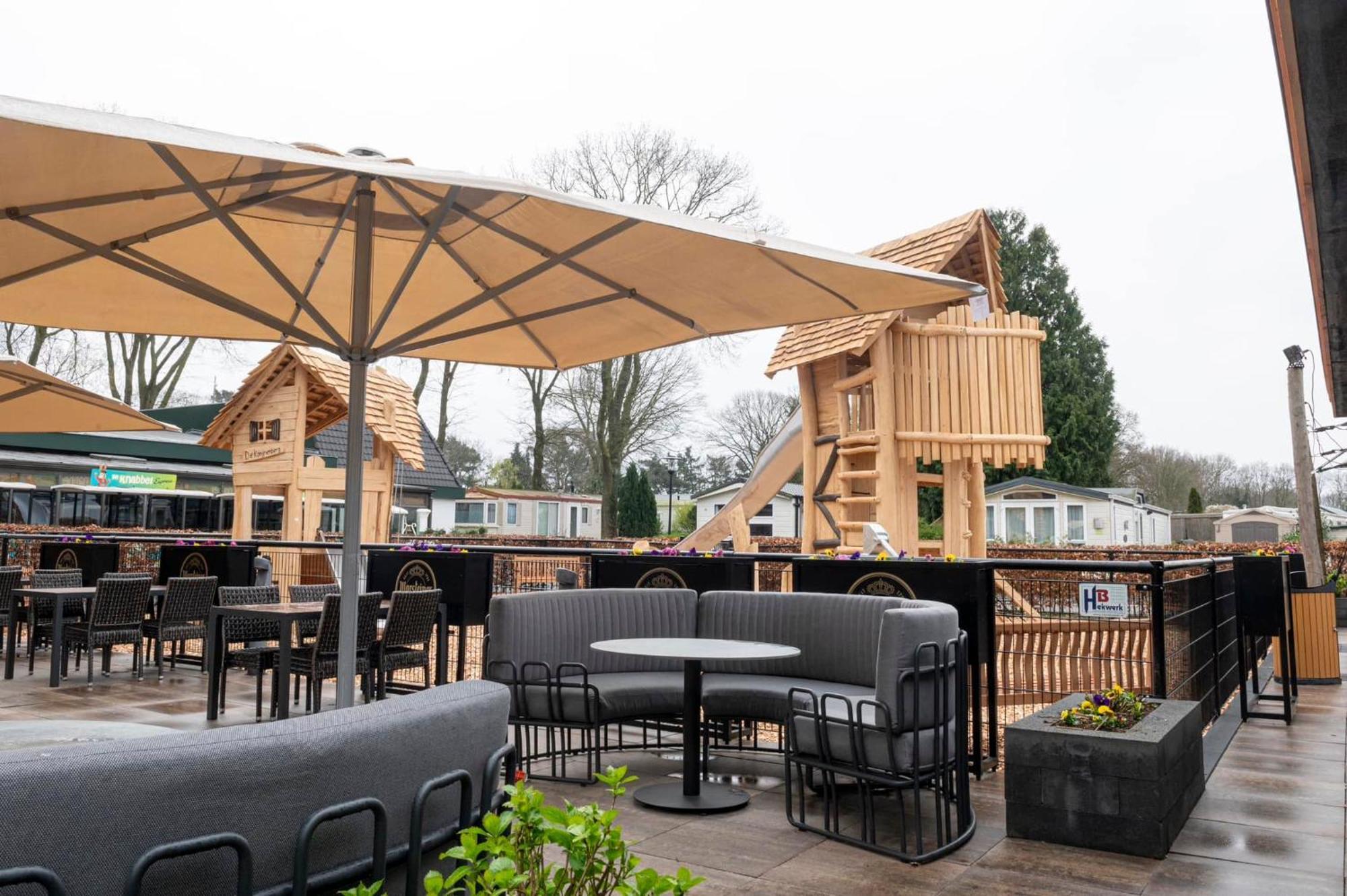 Top Luxe Chalet - Kindvriendelijk - Bos En Heide 哈尔德韦克 外观 照片